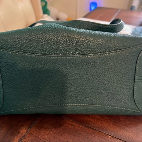 Kate Spade medium Leila Forest Green Shoulder Bag - Picture 4 of 5